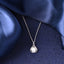 Silver Zuha Freshwater Pearl Pendant Chain