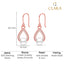 Silver Kashm Freshwater Pearl Drop Earrings