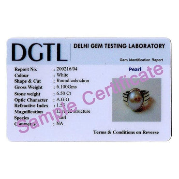 Ceylon Gems Italian Coral Moonga 3.9cts or 4.25ratti stone Zoya Silver Ring