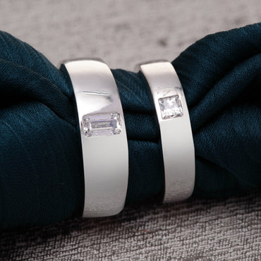 Silver Franco Couple Band