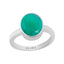 Certified Green Onyx Haqiq Elegant Silver Ring 5.5cts or 6.25ratti