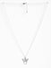 CLARA 925 Sterling Silver Angel Pendant Chain Necklace 