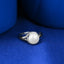 Silver Nera Real Pearl Size Adjustable Ring