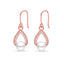 Silver Kashm Freshwater Pearl Drop Earrings