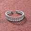 CLARA Pure 925 Sterling Silver Daily wear Finger Ring Size Adjustable Thumb Band Valentine Gift for Women Girls Wife Girlfriend
