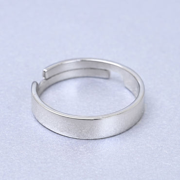 CLARA Real 925 Sterling Silver Hero Band Ring 