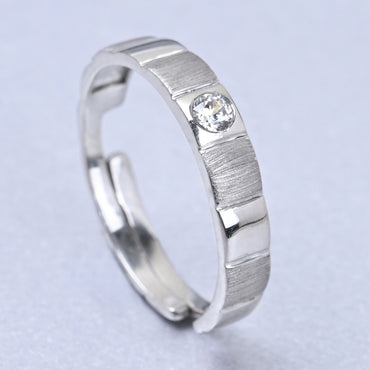 CLARA Real 925 Sterling Silver Neel Band Ring 