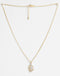 CLARA 925 Sterling Silver Petra Pendant Chain Necklace 