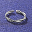 CLARA Pure 925 Sterling Silver Minimal Office Wear Finger Ring 