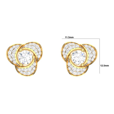 Sterling Silver Elena Earring