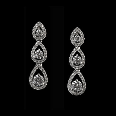 Silver Classic Dangler Earrings