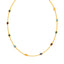 Silver Multicolor Charm Minimal Necklace Chain