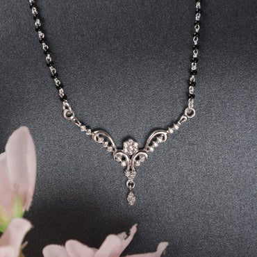 Silver Mangalsutra