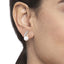 CLARA 925 Sterling Silver Pearl Asuka Stud Earrings