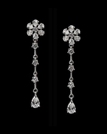 Silver Anaya Dangler Earrings