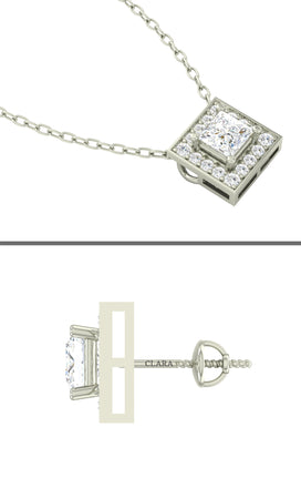 Silver Princess Jewellery Set