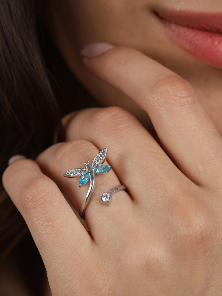 Lafonn Butterfly Open Ring R0463CLG00 SS - Rings | Jacqueline's Fine  Jewelry | Morgantown, WV