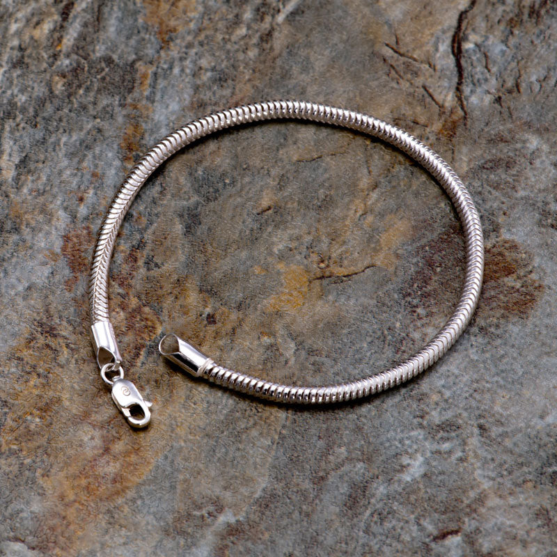 80  Ladies Sterling Silver Bracelet Size Adjustable 15 Grams