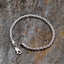 CLARA Anti-Tarnish 92.5 Sterling Silver Bracelet 8 inches Gift for Men & Boys