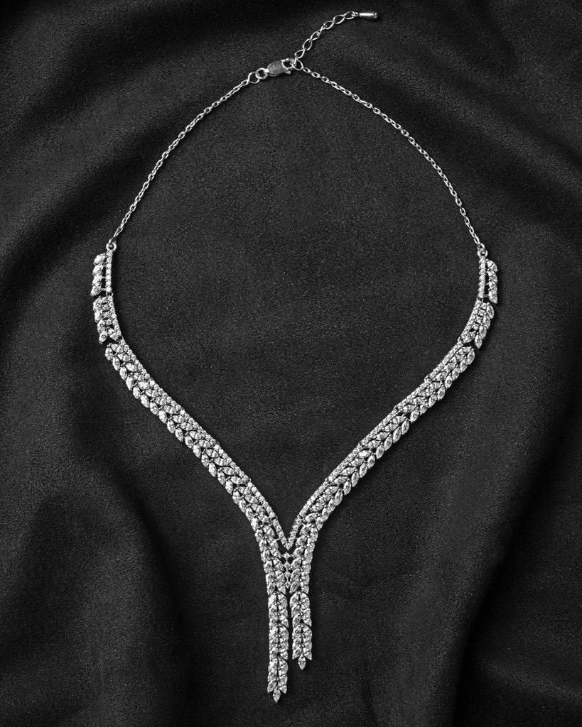 Clara 925 Sterling Silver Princess Necklace