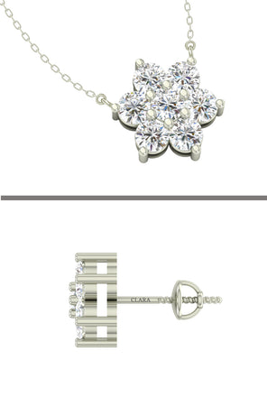 Silver Star Jewellery Set