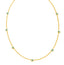 CLARA 925 Sterling Silver Blue Topaz Star Charm Minimal Necklace Chain 