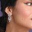 Clara 925 Sterling Silver Queen'S Dangler Earrings