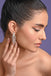 Clara 925 Sterling Silver Shiza Dangler Earrings