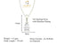 CLARA 925 Sterling Silver Rhodium Plated Pear Pendant Earring Necklace Set with Chain Gift for Women and Girls