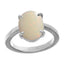 Ceylon Gems Australian Opal 3.9cts or 4.25ratti stone Prongs Silver Ring