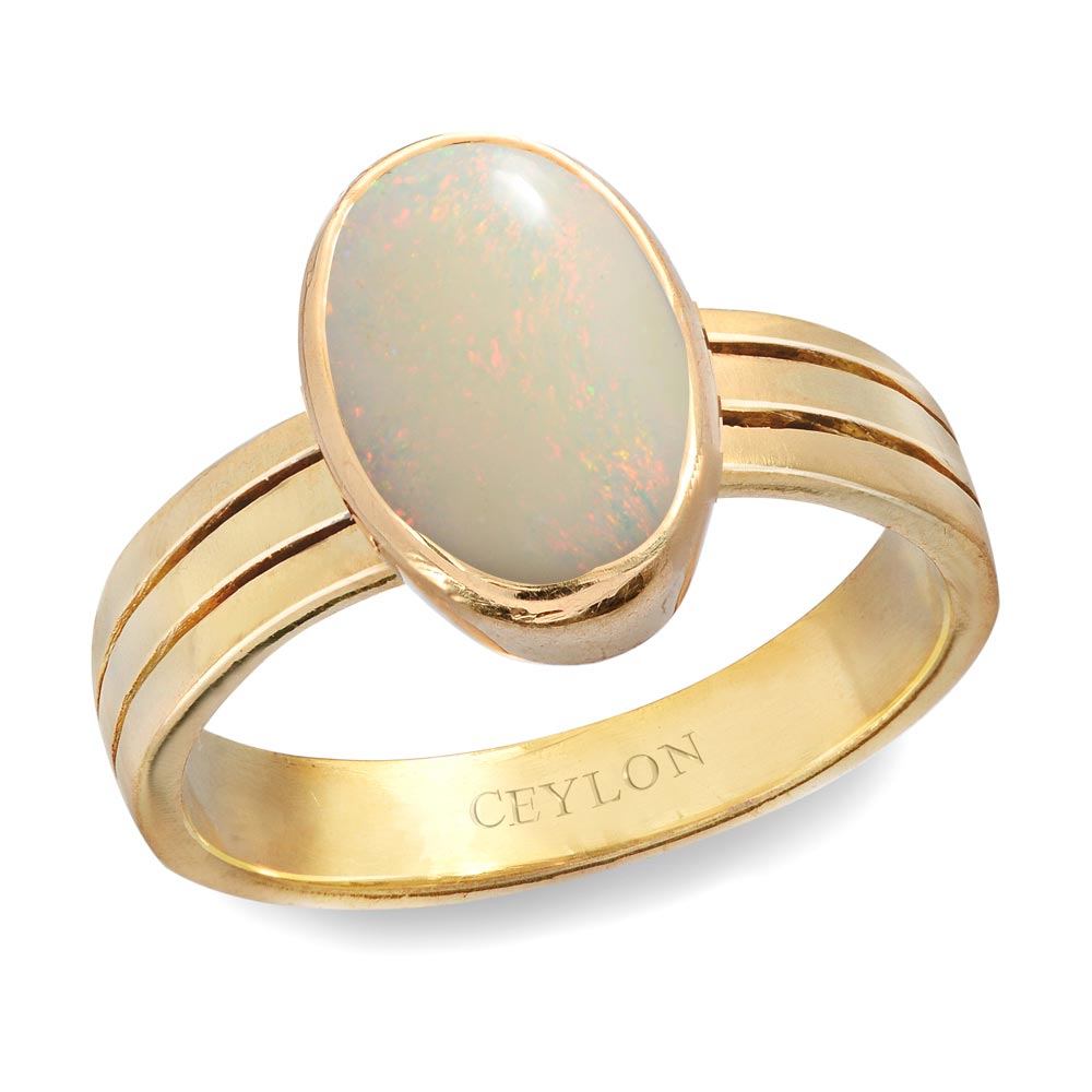 Buy-Ceylon-Gems-Australian-Opal-5.5cts-Stunning-Panchdhatu-Ring