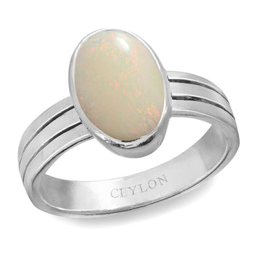 Buy-Ceylon-Gems-Australian-Opal-7.5cts-Elegant-Silver-Ring