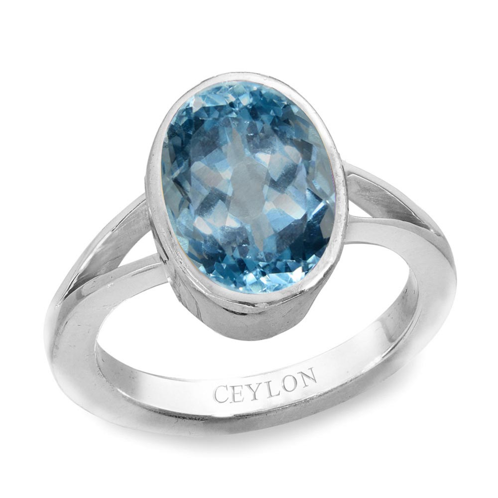 Buy-Ceylon-Gems-Blue-Topaz-Neela-Pukhraj-4.8cts-Zoya-Silver-Ring