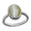 Ceylon Gems Chrysoberyl cat's eye Lehsunia 7.5cts or 8.25ratti stone Elegant Silver Ring