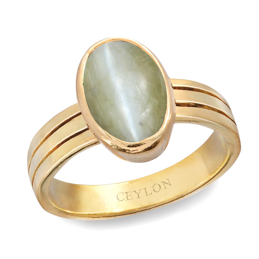 Carat Original Cat s Eye Gemstone Lab Certified Stone
