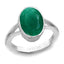 Ceylon Gems Emerald Panna 3.9cts or 4.25ratti stone Zoya Silver Ring