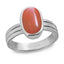 Buy-Ceylon-Gems-Italian-Coral-Moonga-5.5cts-Stunning-Silver-Ring