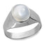 Ceylon Gems Moonstone 3.9cts or 4.25ratti stone Bold Silver Ring