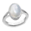 Ceylon Gems Moonstone 3cts or 3.25ratti stone Zoya Silver Ring