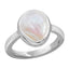 Ceylon Gems Precious Pearl Moti 3.9cts or 4.25ratti stone Elegant Silver Ring