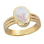 Ceylon Gems Precious Pearl Moti 3cts or 3.25ratti stone Stunning Panchdhatu Ring