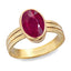 Ceylon Gems Ruby Premium Manik 3cts or 3.25ratti stone Stunning Panchdhatu Ring