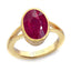 Ceylon Gems Ruby Premium Manik 6.5cts or 7.25ratti stone Zoya Panchdhatu Ring