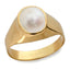 Ceylon Gems South Sea Pearl Moti 3.9cts or 4.25ratti stone Bold Panchdhatu Ring