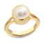 Ceylon Gems South Sea Pearl Moti 3.9cts or 4.25ratti stone Zoya Panchdhatu Ring