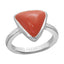 Buy-Ceylon-Gems-Trikona-Coral-Moonga-3.9cts-Elegant-Silver-Ring