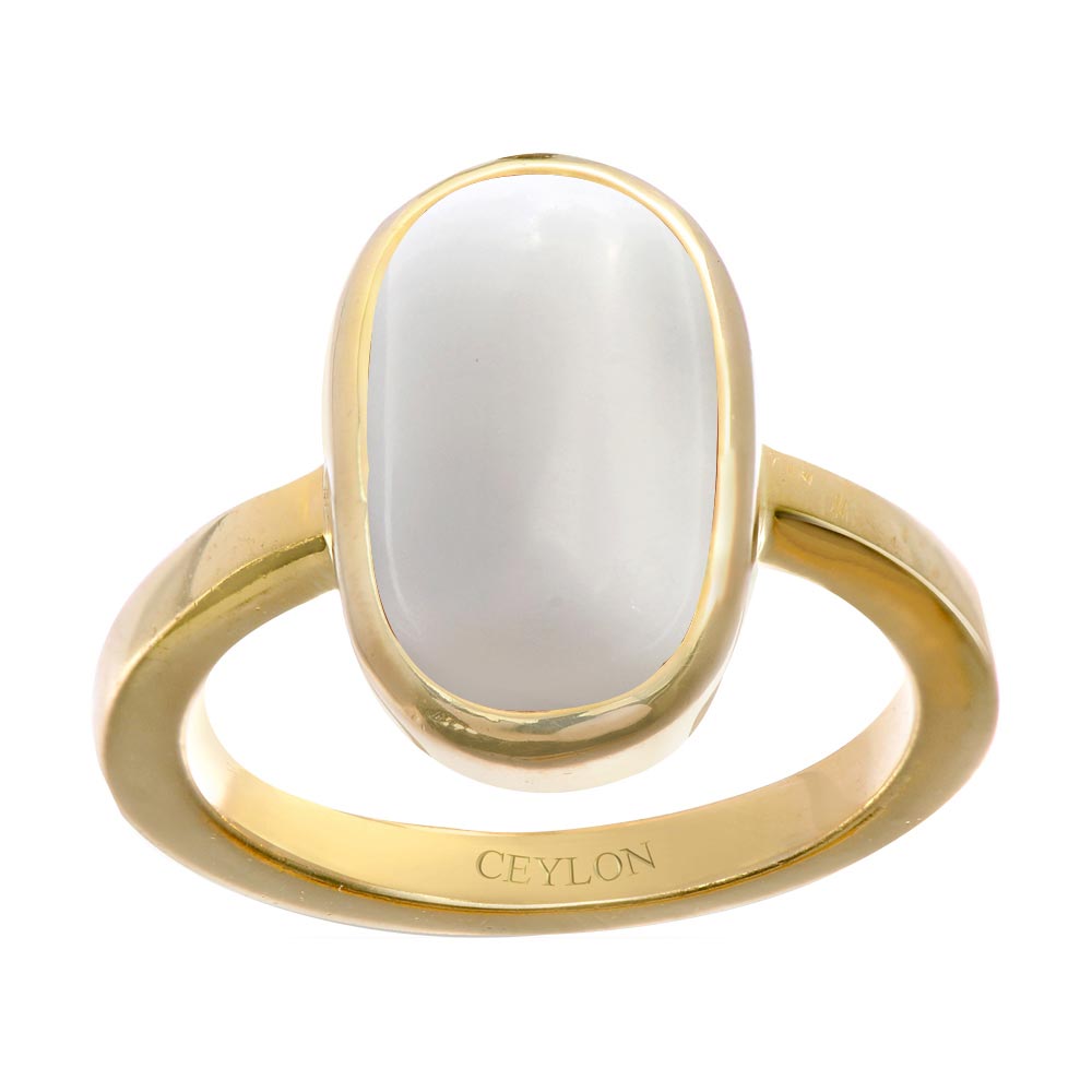 Buy-Ceylon-Gems-White-Coral-Safed-Moonga-3.9cts-Elegant-Panchdhatu-Ring