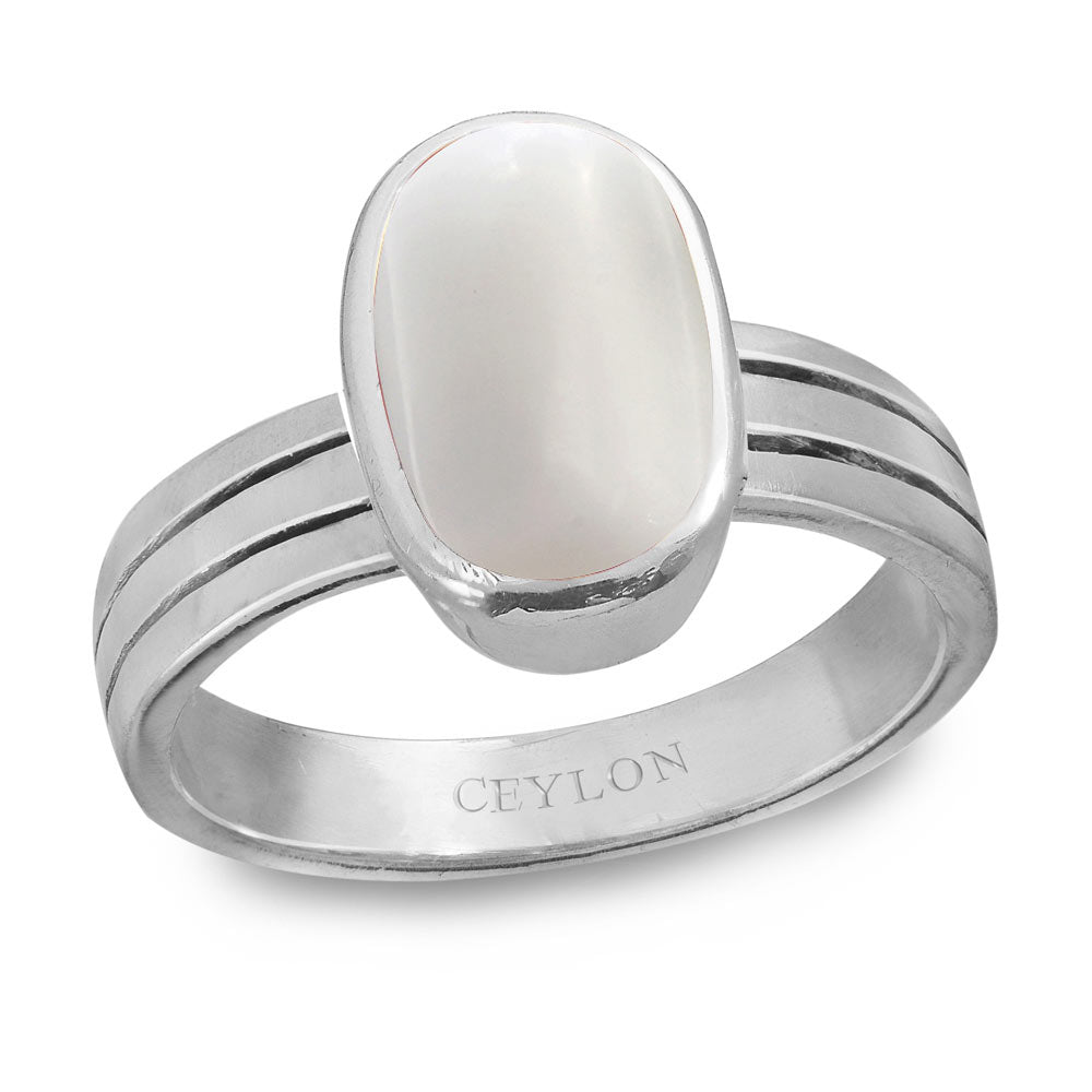 Buy-Ceylon-Gems-White-Coral-Safed-Moonga-3cts-Stunning-Silver-Ring