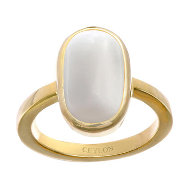Buy-Ceylon-Gems-White-Coral-Safed-Moonga-6.5cts-Elegant-Panchdhatu-Ring
