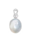 Certified Moonstone Silver Pendant 8.3cts or 9.25ratti
